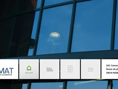 Refonte site - Redesign - Full background background bottom clean css3 full grey icon menu web webdesign