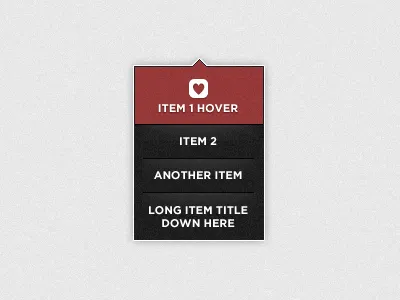 Dropdown Hover dropdown navigation popover web web design