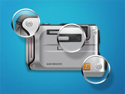 Lumix DMC-FT4 camera icon lumix photoshop vector