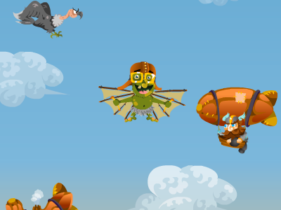 Goblin Flying Machine game games goblin