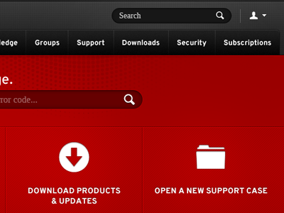 Portal Interface portal search tabs ui web