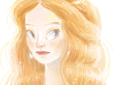 Before She Was Queen digital elizabeth gold illustration kassandra heller queen