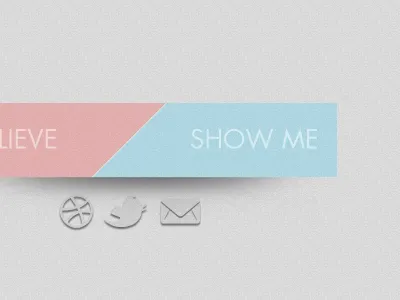 New Portfolio Site buttons clean icons light texture web design