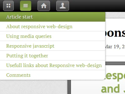Blog fixed navigation blog jquery navigation one page