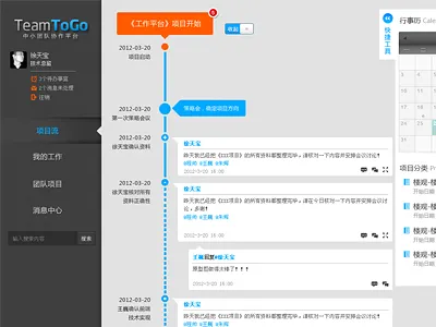 Project Timeline cooperation flow project timeline work