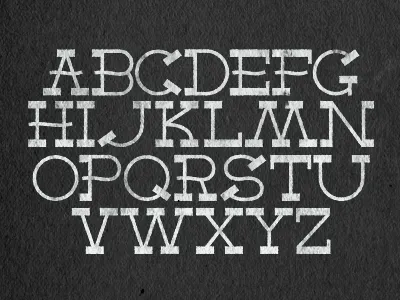 Slabtown, USA design font fonts spice world the movie type typography