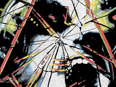 Leppard design illustration vintage