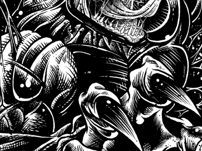 Detail design drawing illustration