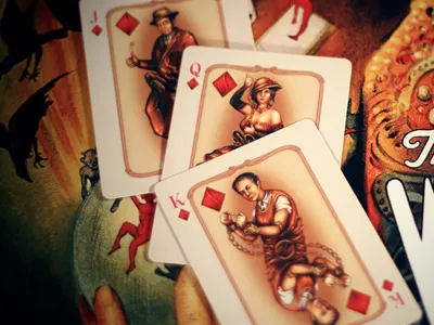 Released! Playing cards deck cards custom houdini illustration magic magician packaging playing playing cards playing cards packaging vaudeville