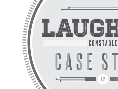 LC Seal 3d banner cowboy decorative flag seal type typography western