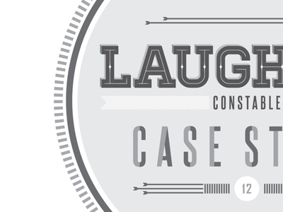 LC Seal 3d banner cowboy decorative flag seal type typography western