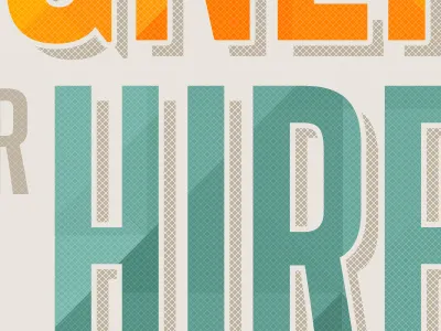 Hire typography