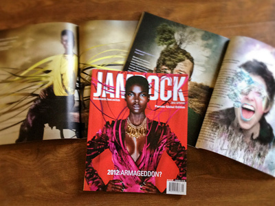 Jamrock Magazine 3d art design line magazine model photo manipulation photoshop print