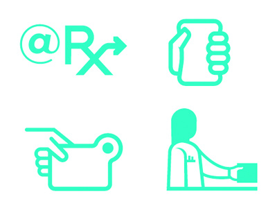 Pharmacy Icons icons illustration