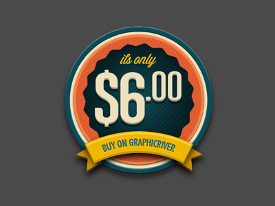 Retro Badge #8 badge graphicriver retro vintage