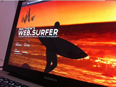 Matthew's Page uff design matthew page webdesign