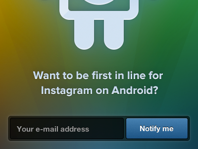 Instagram on Android — Coming Soon! android colors form instagram proximanova