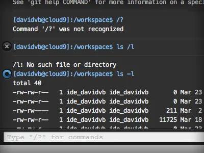 Console improvements c9 cloud9ide console
