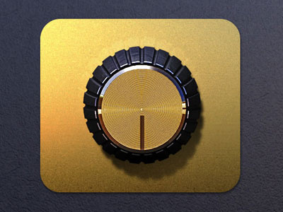 Audio UI Knob 3d audio photoshop ui