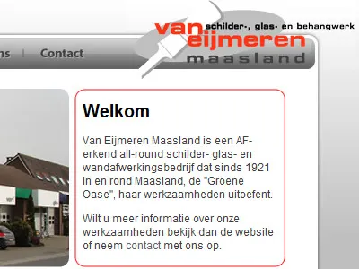 Van Eijmeren Maasland adobe fireworks htmlcss javascript php