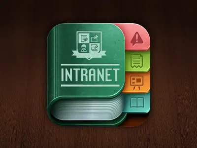 School Intranet IOS icon book icon ios tab