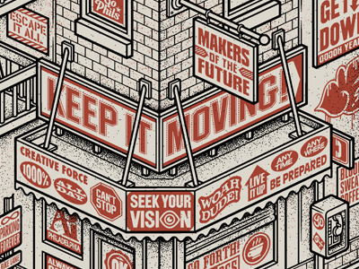 Bodega Cover illustration typography