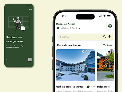 Hotel App UX Design figma ui ux