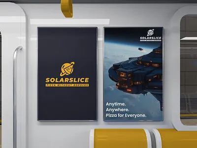 Solarslice Metro Ad cosmic theme. metro