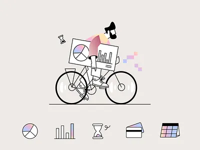 Illustration set calendar icon chart illustration crypto icons crypto illustration data illustration download illustration icon set icons illustration illustrations ride illustration