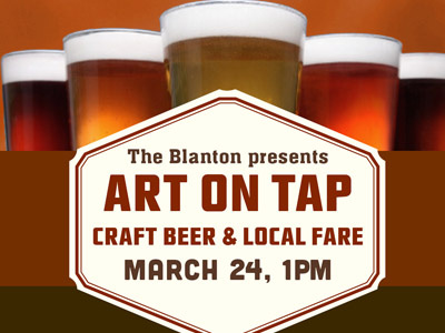 Art on Tap at The Blanton beer blanton event