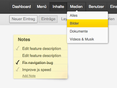 Form&System Main Menu V2 buttons cms formandsystem gui interface ui