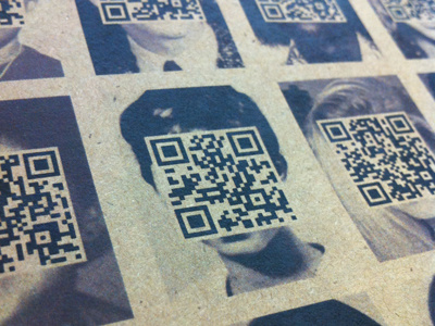 Meet The Class. Senior Show Poster college poster qr qr code senior show yearbook