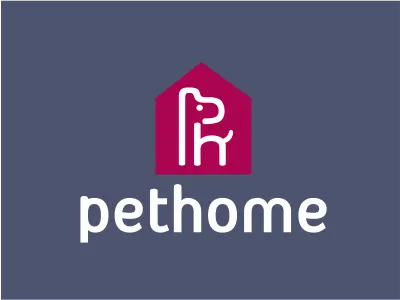 Pethome branding icon identity logo typography