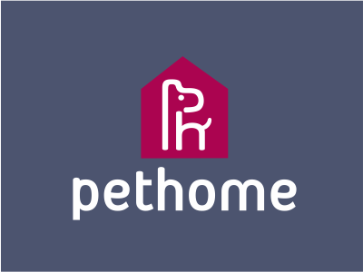 Pethome branding icon identity logo typography