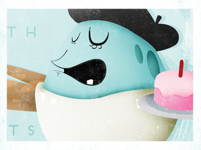 Aimee egg french illustration monster