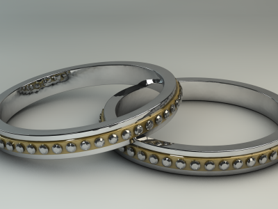 Diamond Rings 3d c4d cinema 4d diamond gold reflection reflective ring rings shiny silver studio