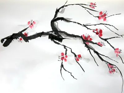 Mei Hua Shan ink sketch