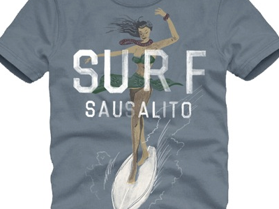 Surf Sausalito cal surf vintage