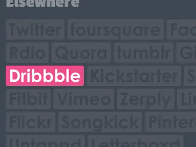 Social Profile Links profile social