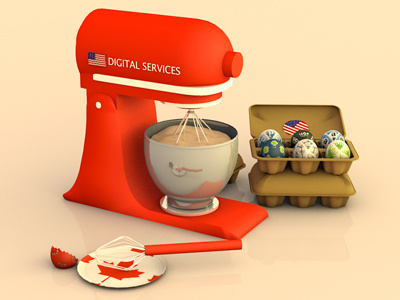 Digital Services Canada vs. US (motion graphic)