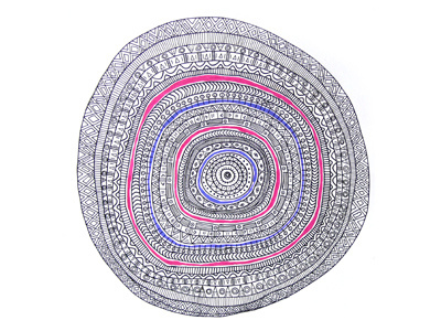 desde adentro 0.1 draw hand drawn illustration ink lines pen