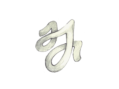 Logo Process adam johnson branding graphic design hand drawn identity illustration logo personal identity