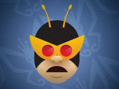 Henchman 21 cartoon character illustration vector venture brothers