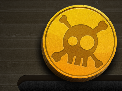 Old Coin adobe fireworks iterate pirate vector