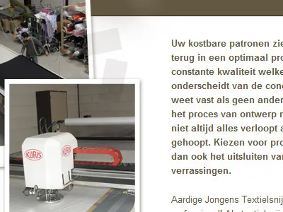 Textielsnijders htmlcss