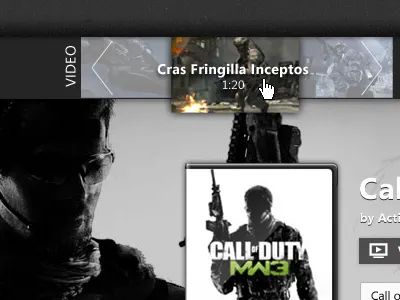 Media Carousel media video