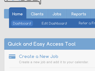 So Excited and So Close! application blue icons web based