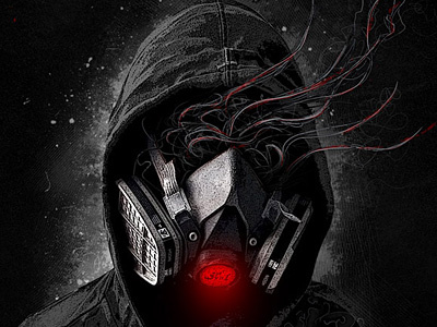 Dark Rise drak illustration mask rise