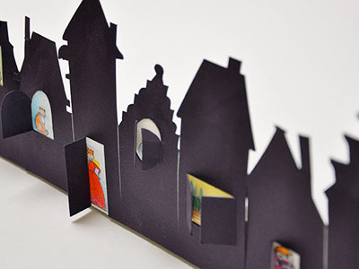 Advent calender papercraft