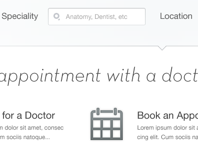 Anatomy, Dentist, etc blue clean design gray helvetica neue icon ui ux white